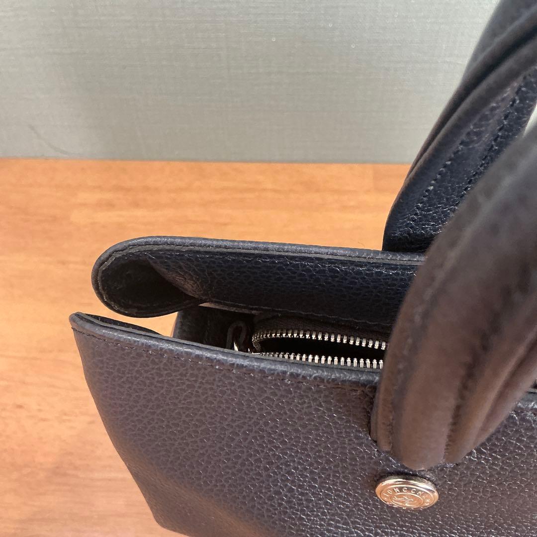 新品同様/ロンシャン/ネイビー/ハンドバッグ