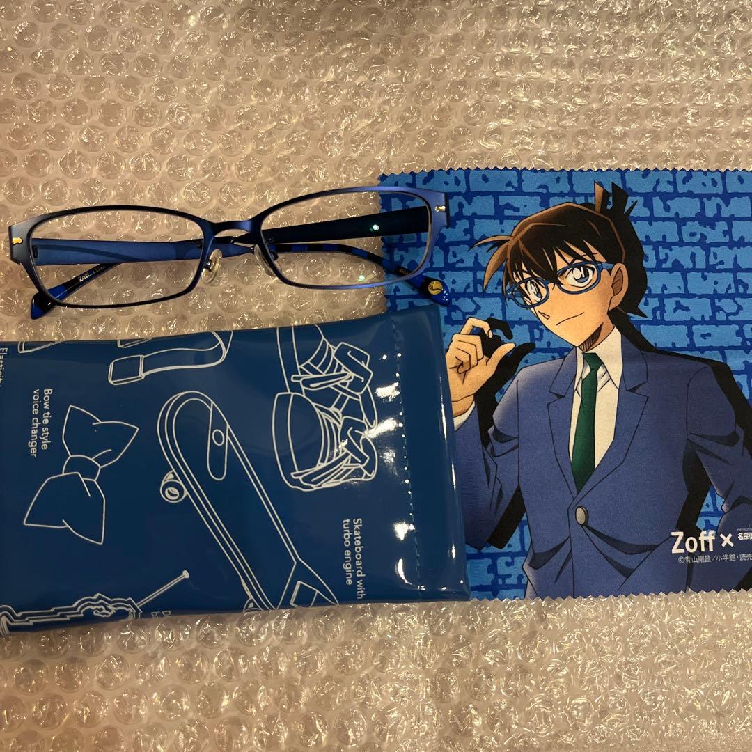 名探偵コナン　工藤新一　Zoff コラボメガネ