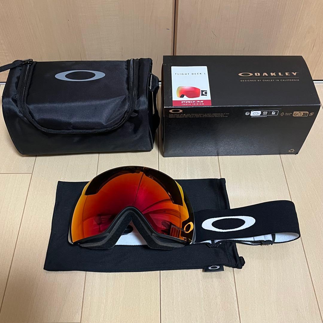 スキー・スノーボードアクセサリー OAKLAY FLIGHT DECK L TORCH IRIDIUM