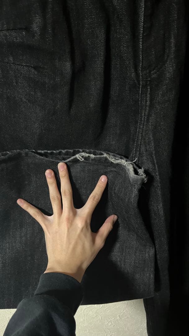 専用Trendt Vision Raw Baggy Denim Jeans