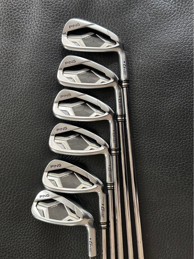 ピン　G430アイアンセット7、8、9、W、45、50の6本セット