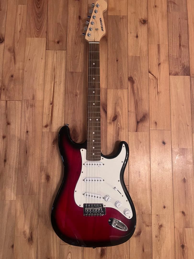 【超美品】SELDER セルダー エレキギター ストラトタイプ サンバースト