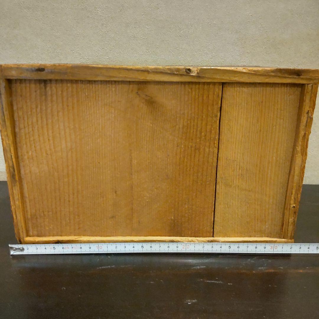 古い銭箱　時代物、銭函　古い鍵付き