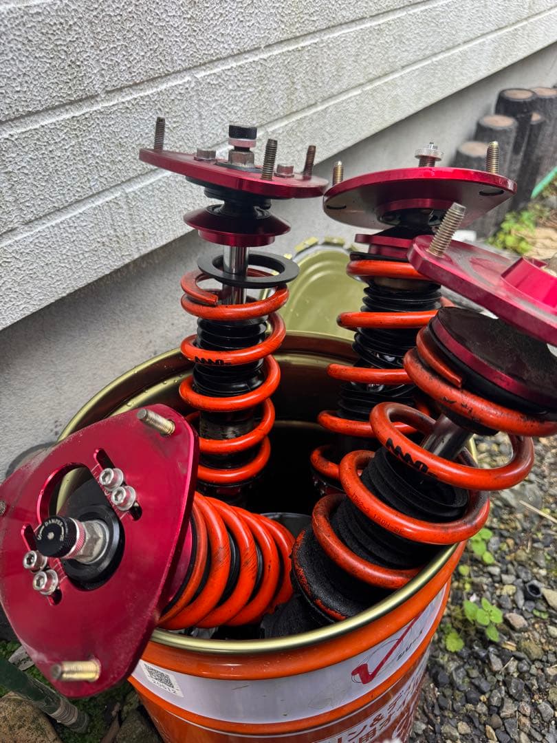 GDB GDA 涙目　ブリッツ　車高調　MAQSスプリング