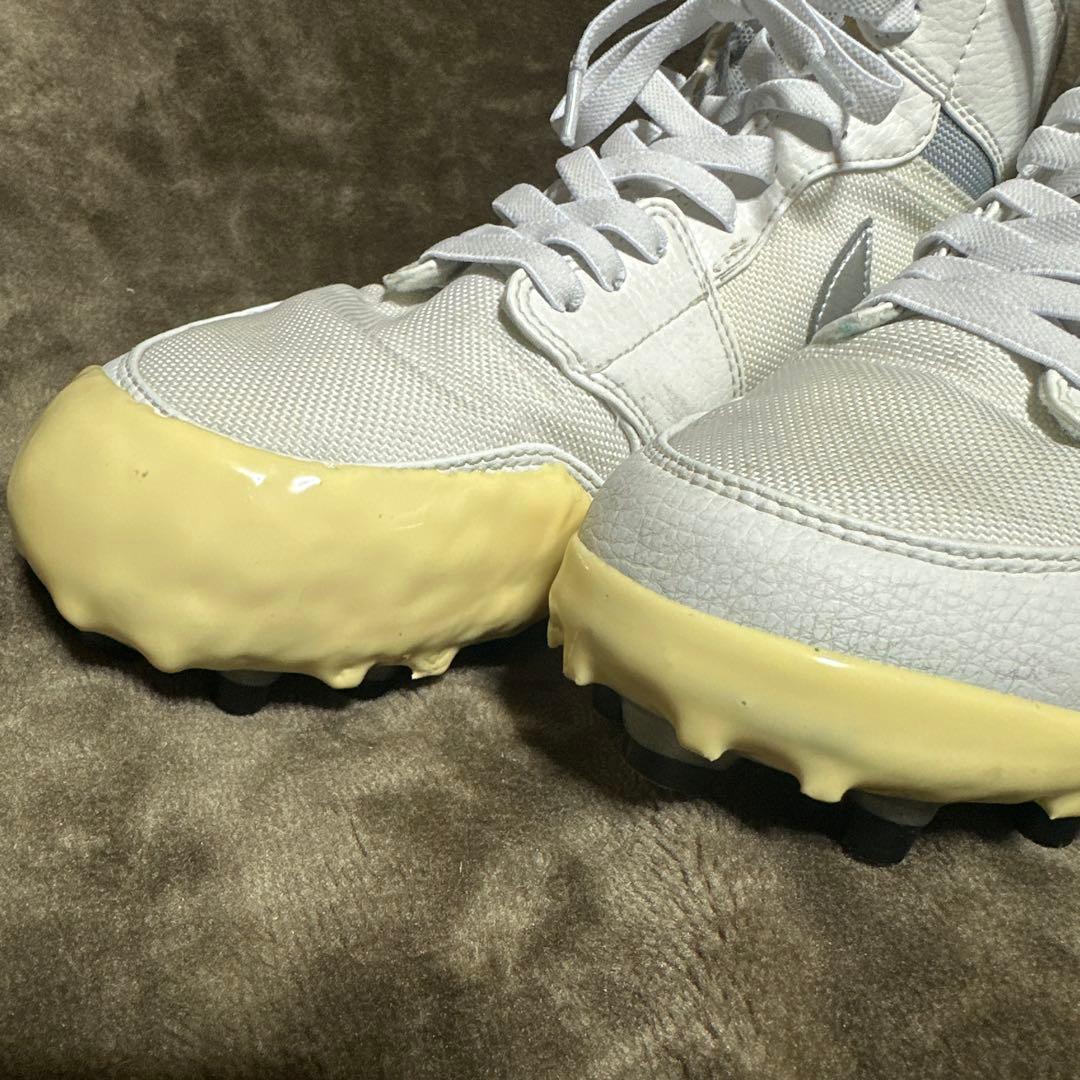 3*7様 【中古】希少 ナイキ エアジョーダン アメフト ポイントスパイク　27