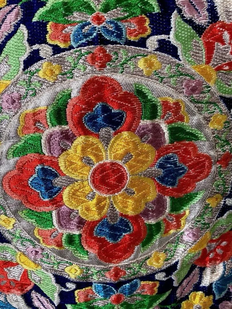 フォロー500円引　オーダーリュック　豪華日本帯リメイク　銀織　二重縫い