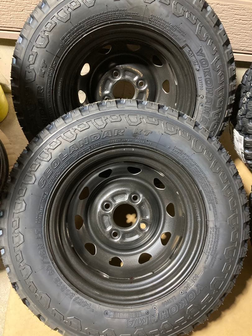 専用145/80r12 送料込み ホワイトレター ゴツゴツ デイトナ