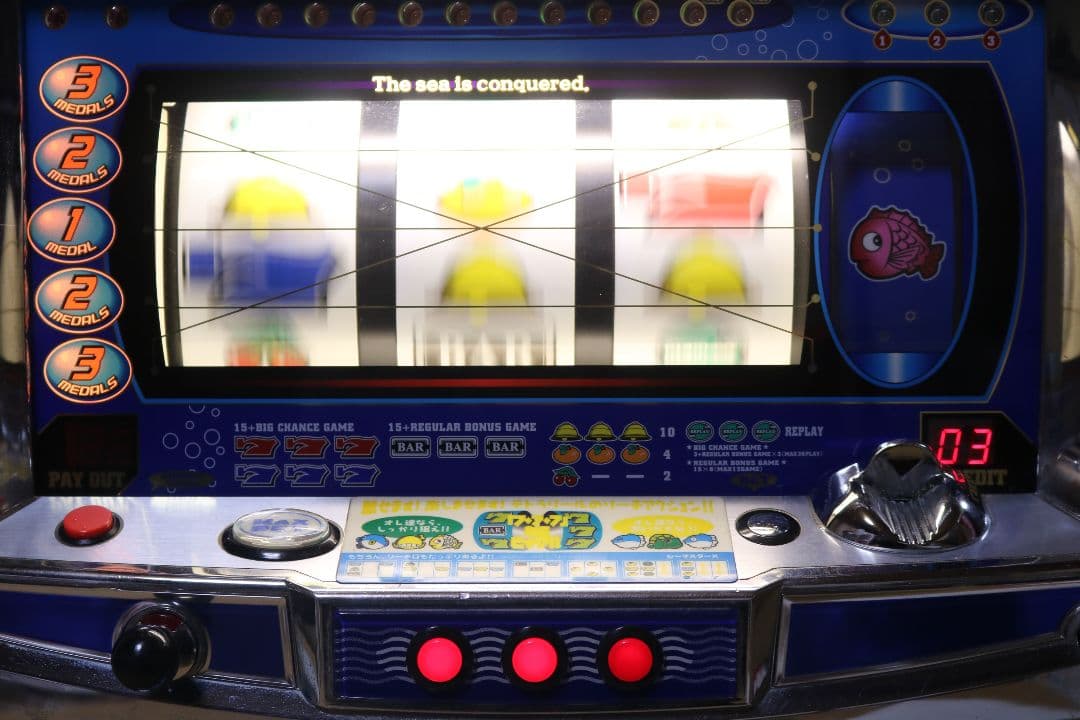 パチスロ実機　シーマスター　4号機