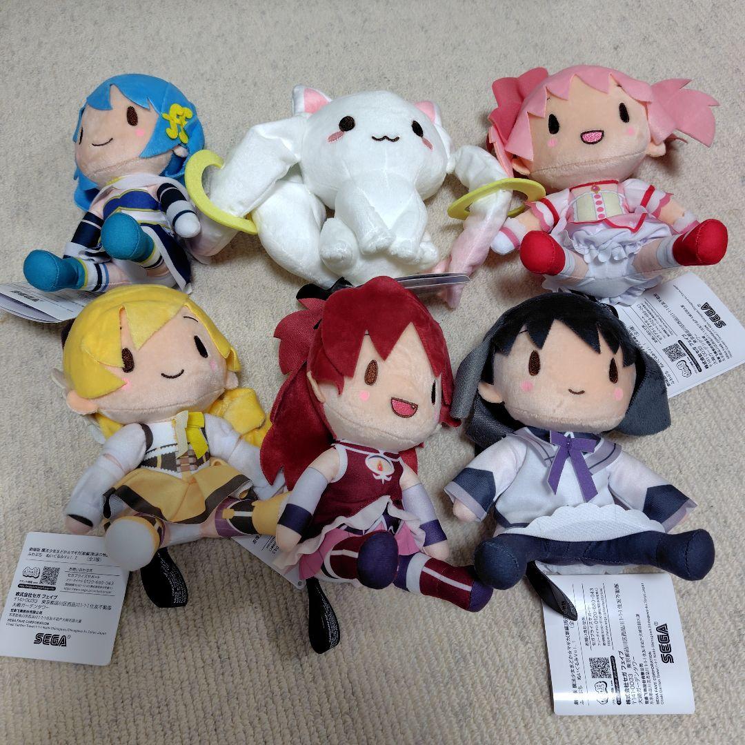 魔法少女まどか☆マギカ ぬいぐるみ 6体セット