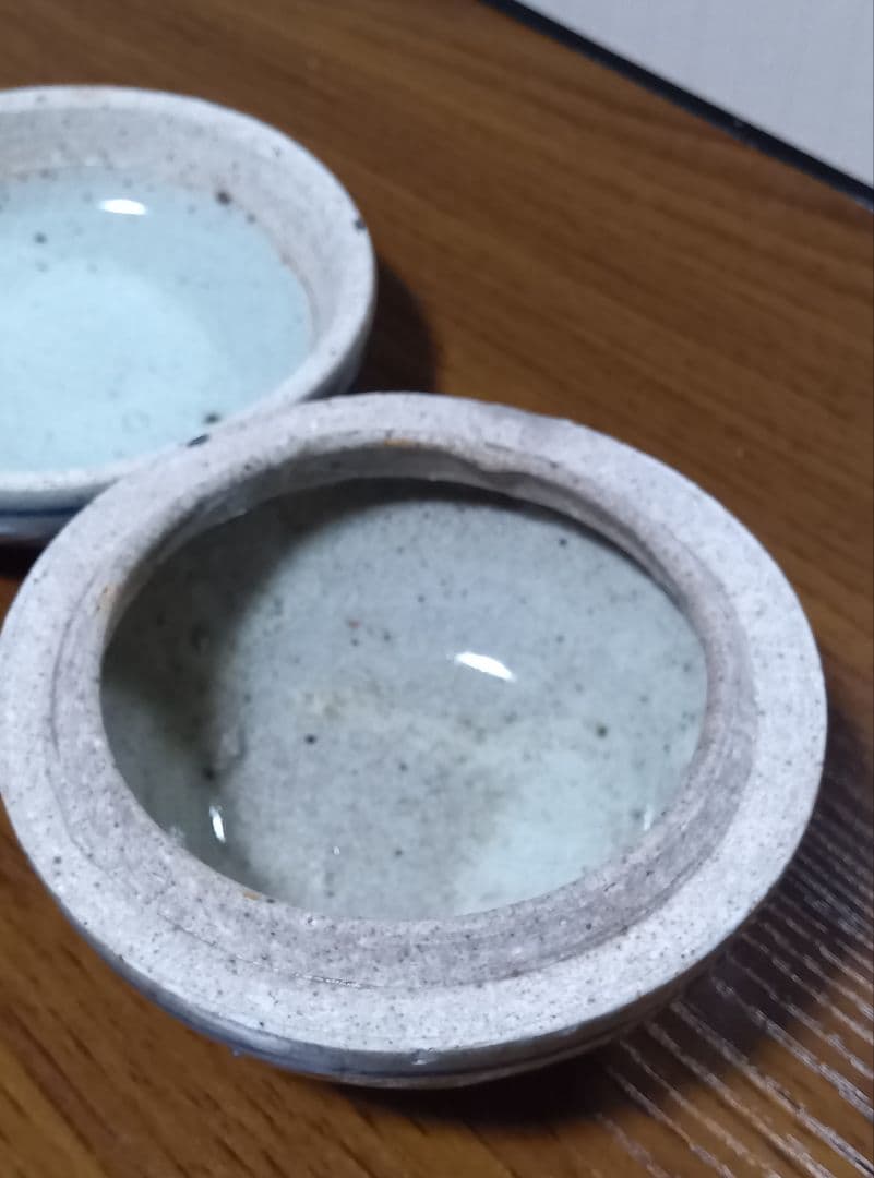 唐草模様　香合　小物入れ