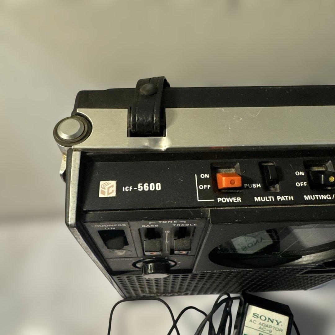 ツ*助様 【通電◯】SONY ICF-5600 ポータブルラジオ