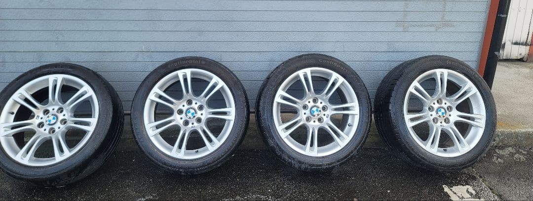  M スポーツ18インチ ホイールセット タイヤ付き5シリーズから取り外し