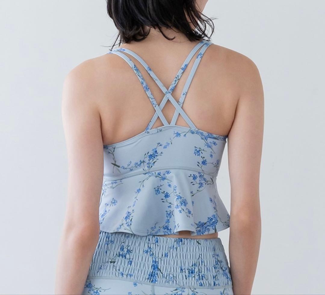 【SUKALA】スプリングフラワーフレアブラトップ ヨガウェア 未使用