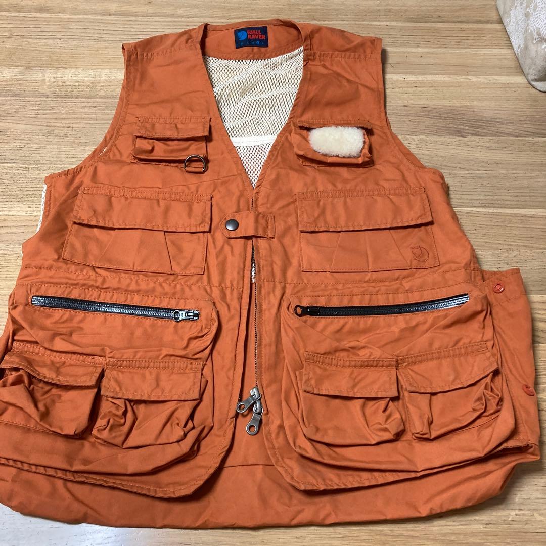Fjällräven フィッシングベスト Ｌオレンジ