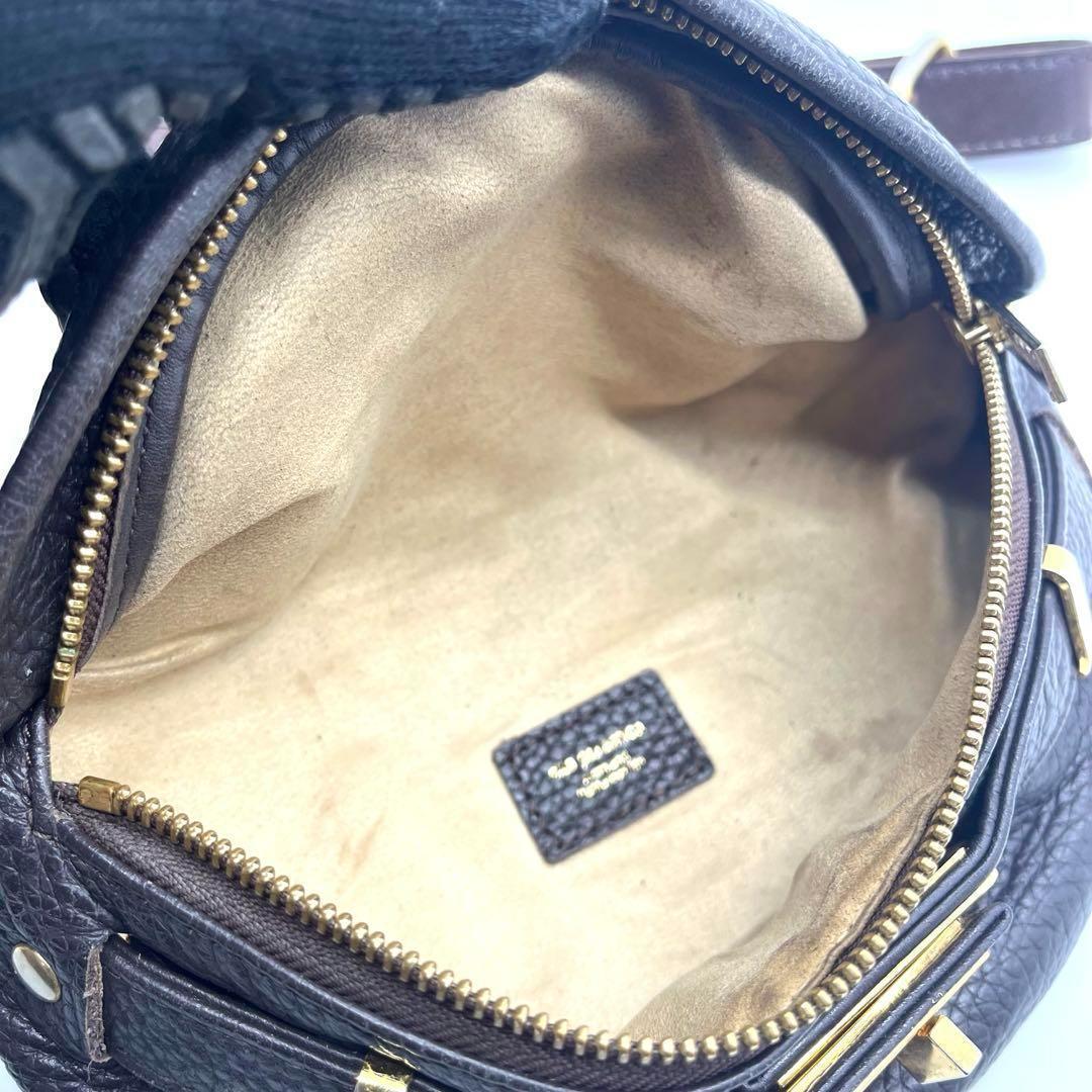 sita parantica ボディバッグ ウエストポーチ レザー ブラウン