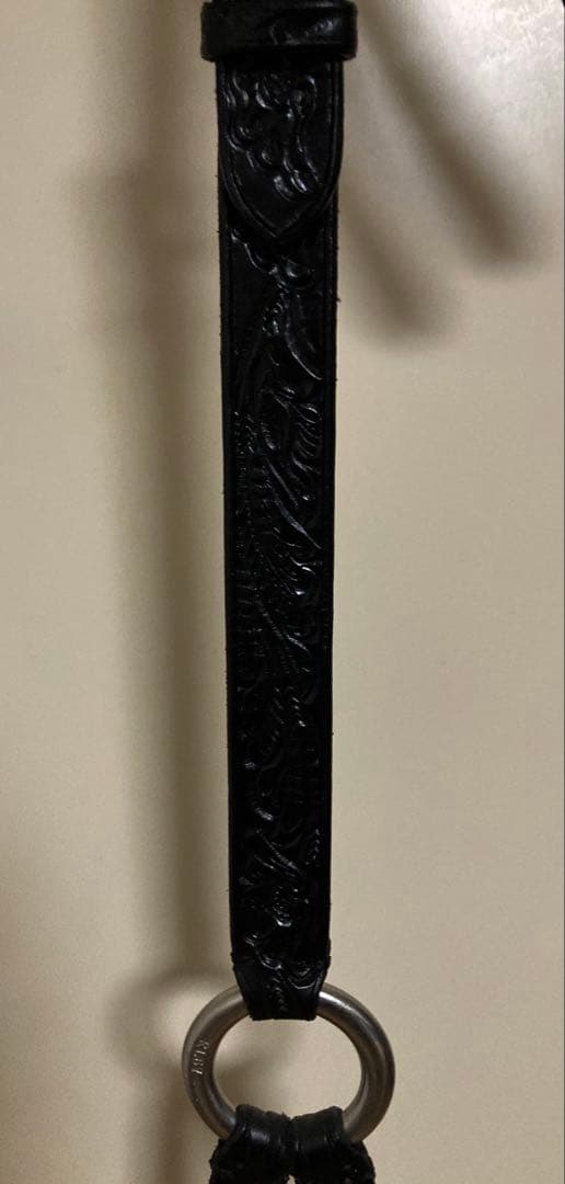 【最高級品】RalphLauren アリゲーター カービング ベルト