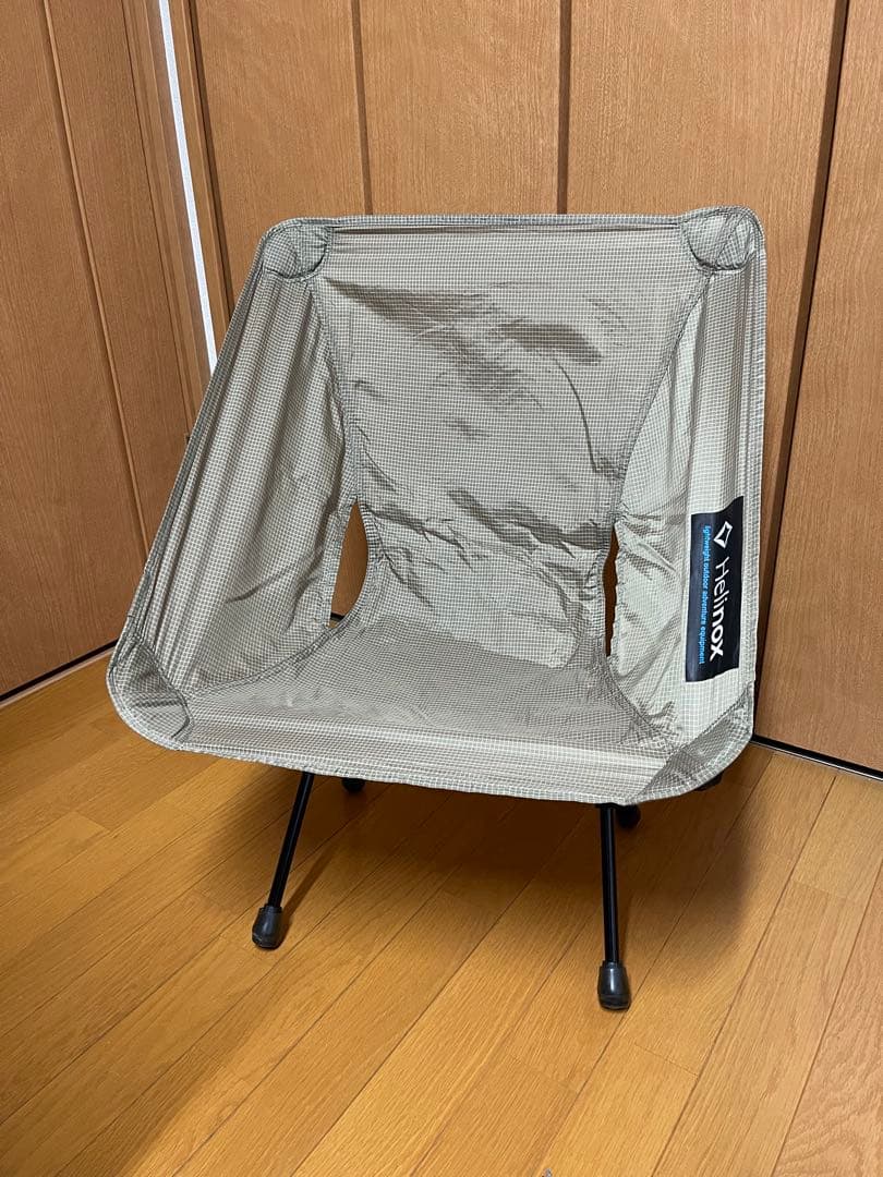 Helinox サンド　チェアゼロ　廃盤カラー　レア　グランドシート付
