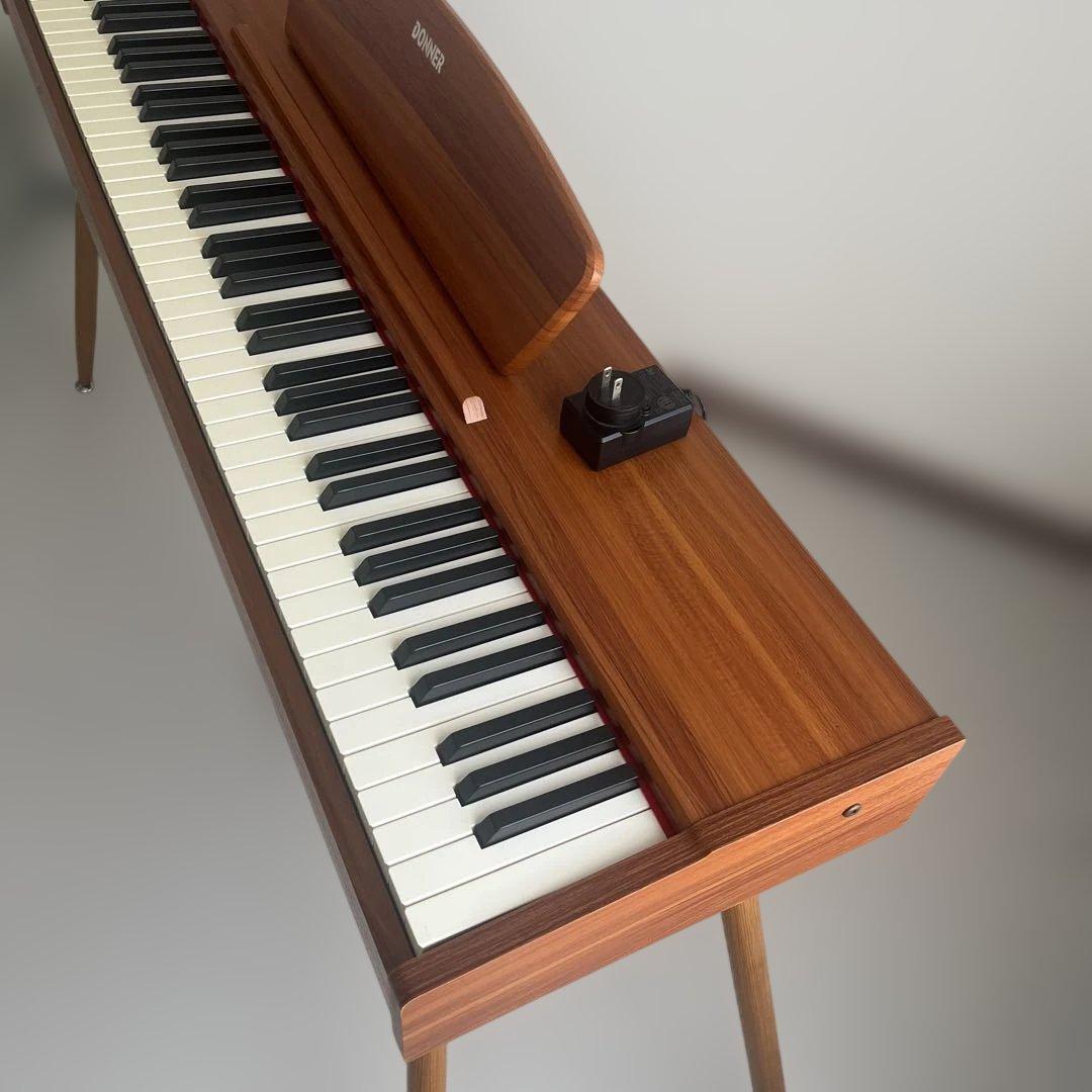 Donner 電子ピアノ 88鍵盤 3本ペダル DDP-80