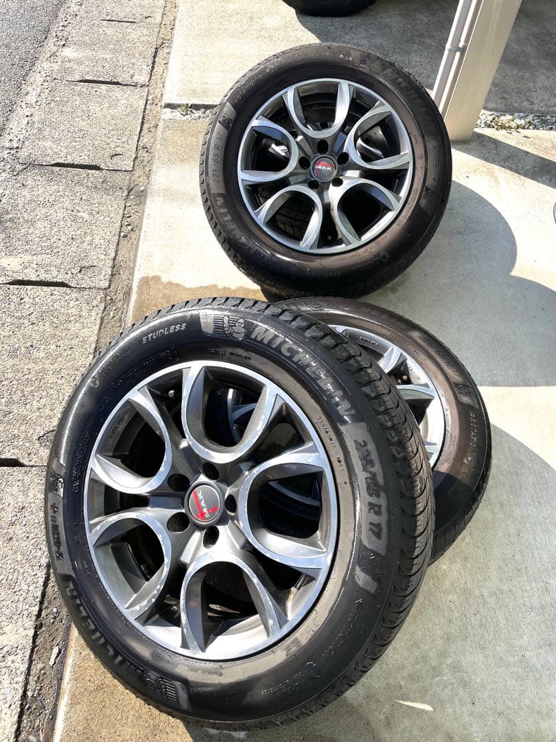 JEEPレネゲード チェロキー スタッドレス ホイール 4本雪道ジープ