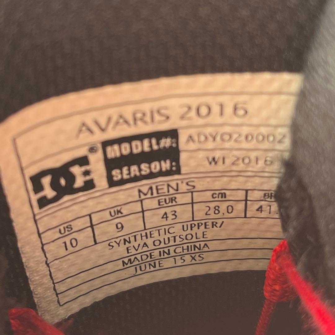 DC スノーボードブーツ ブラック DCロゴ メンズ スノボ用品 ロゴ 28cm