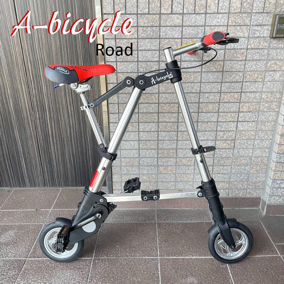 ●A-bicycle Road● 折りたたみ自転車 超小型A型bike キャンプ