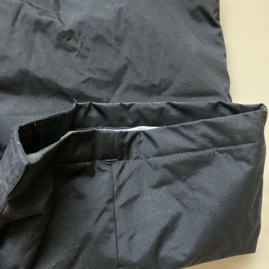 子ども用スキーウェアセット 黒/赤