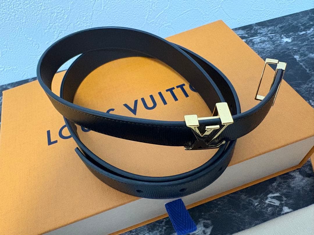 LOUIS VUITTON サンチュール・クチュール　レザーベルト M9578W