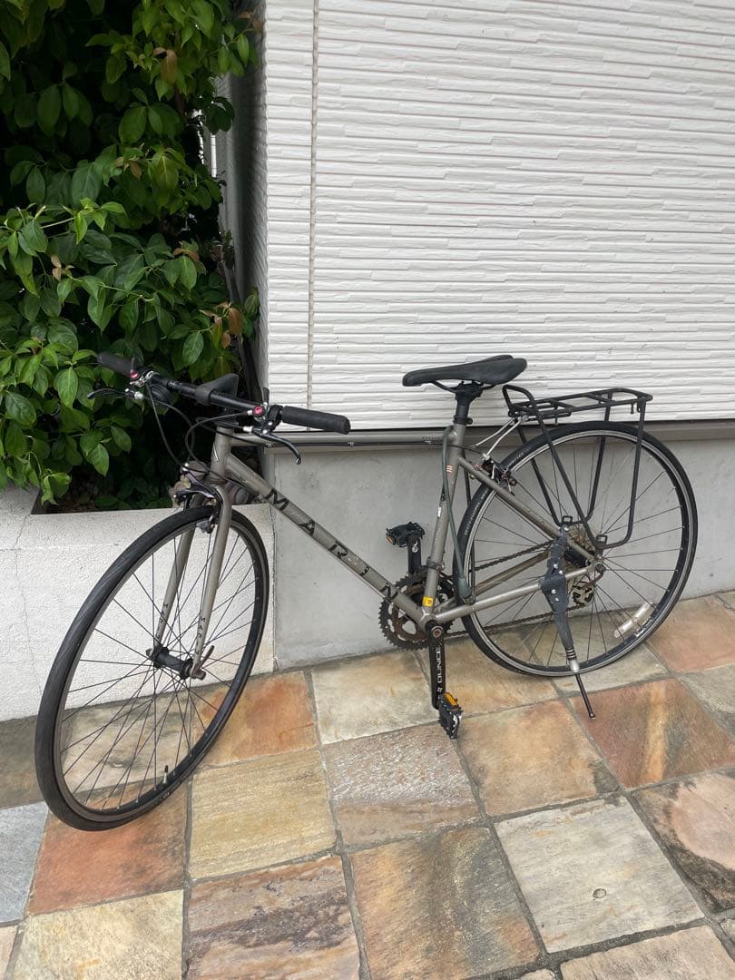 【即乗り可】MARIN クロスバイク グレー　自転車　直接引取り限定