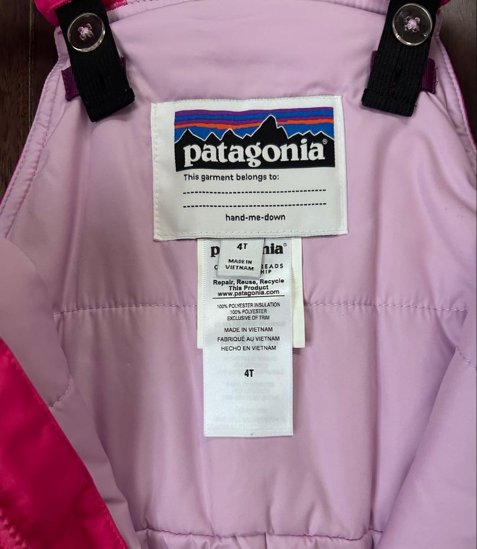パタゴニア スキーウェア 4T キッズ