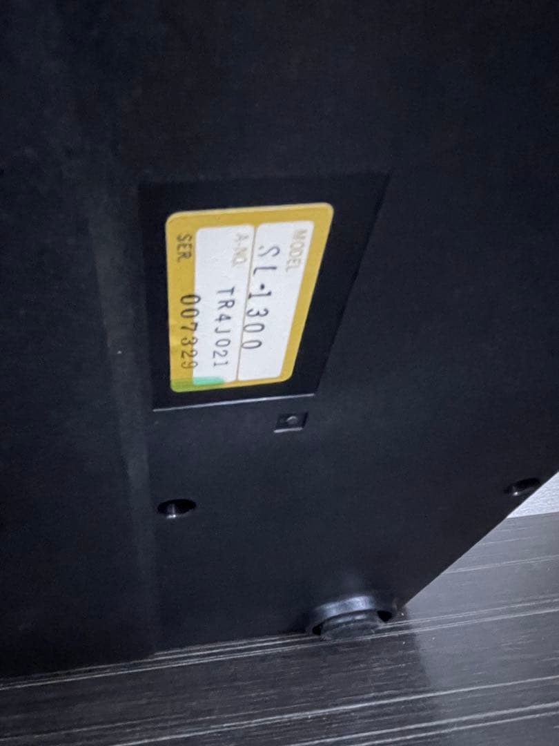 Technics SL-1300 ターンテーブル 通電のみ確認 現状品