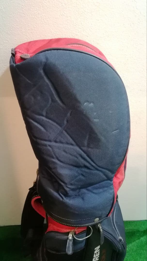 Ralph Lauren Polo Golf キャディバッグ ネイビー/レッド