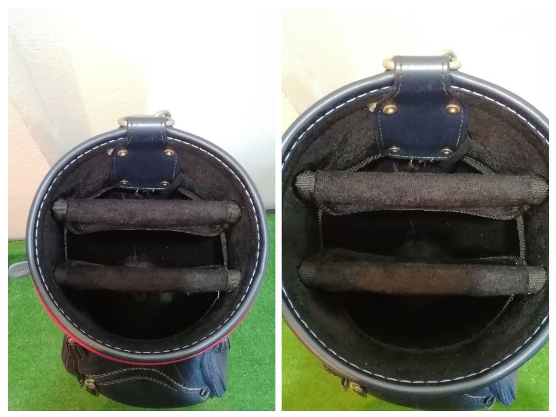 Ralph Lauren Polo Golf キャディバッグ ネイビー/レッド