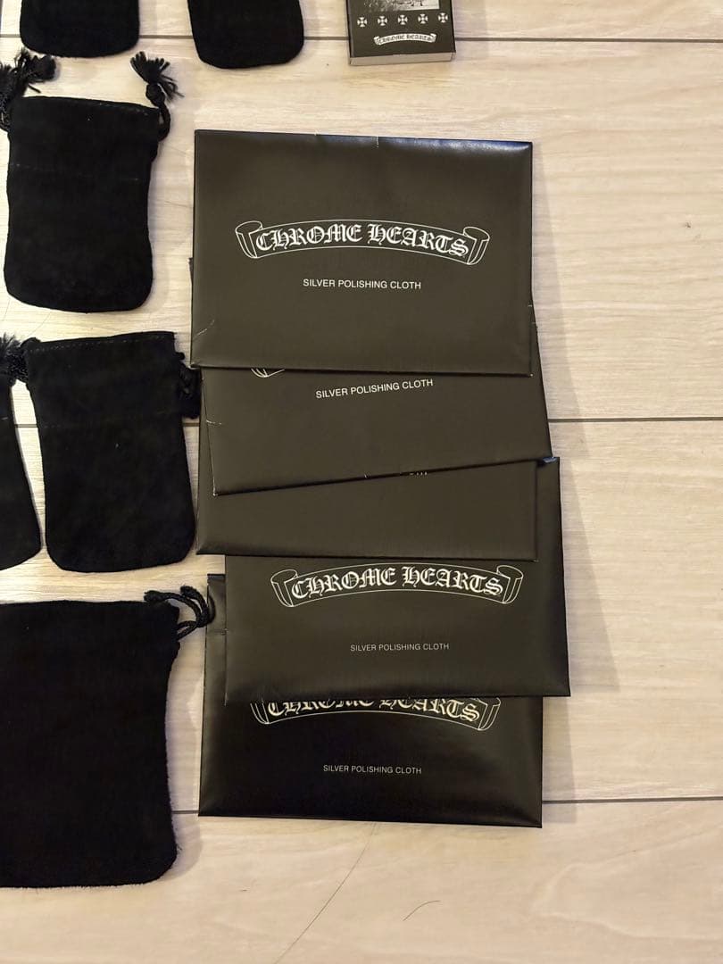 クロムハーツ　革袋　箱　付属品　ナイロン袋