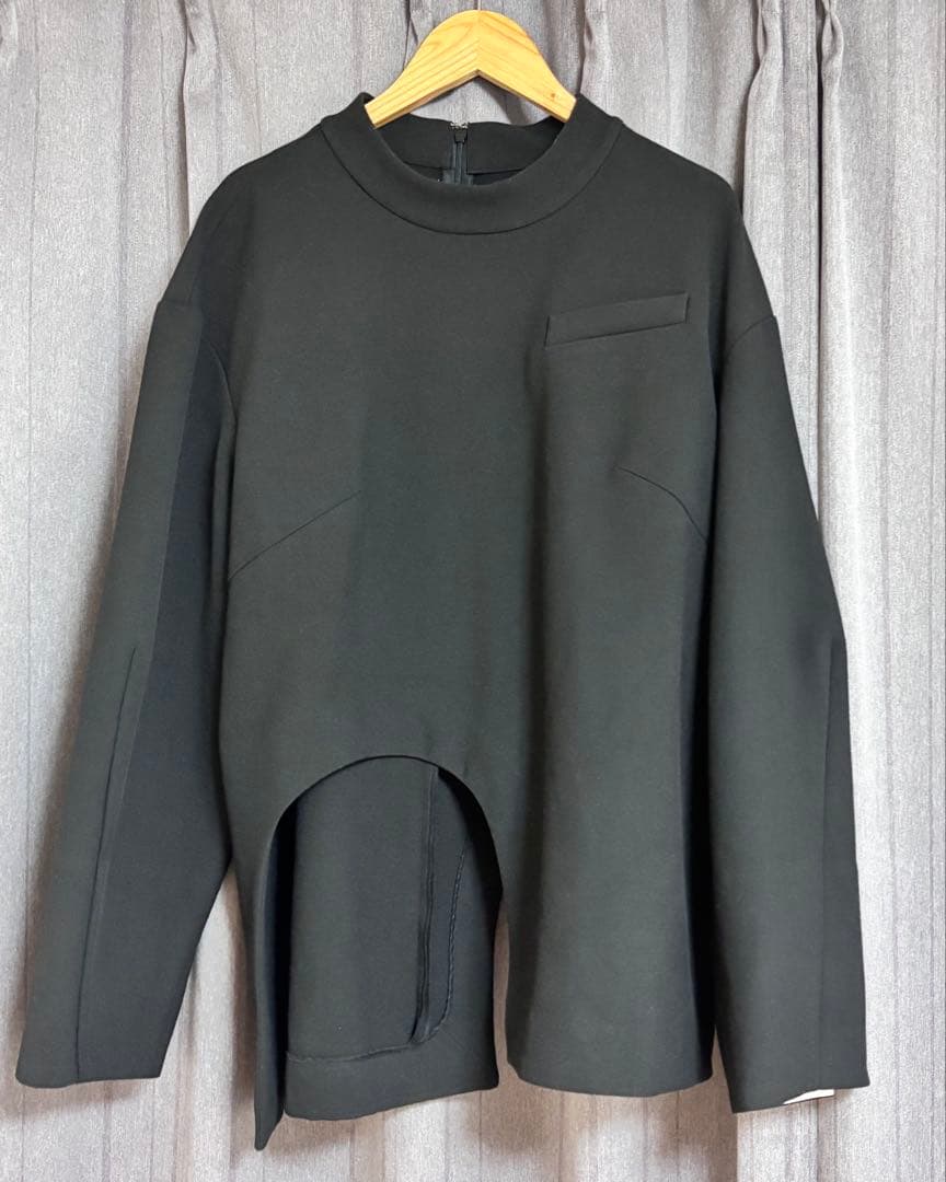 トップス ENFOLD CIRCLE-HEM PULLOVER