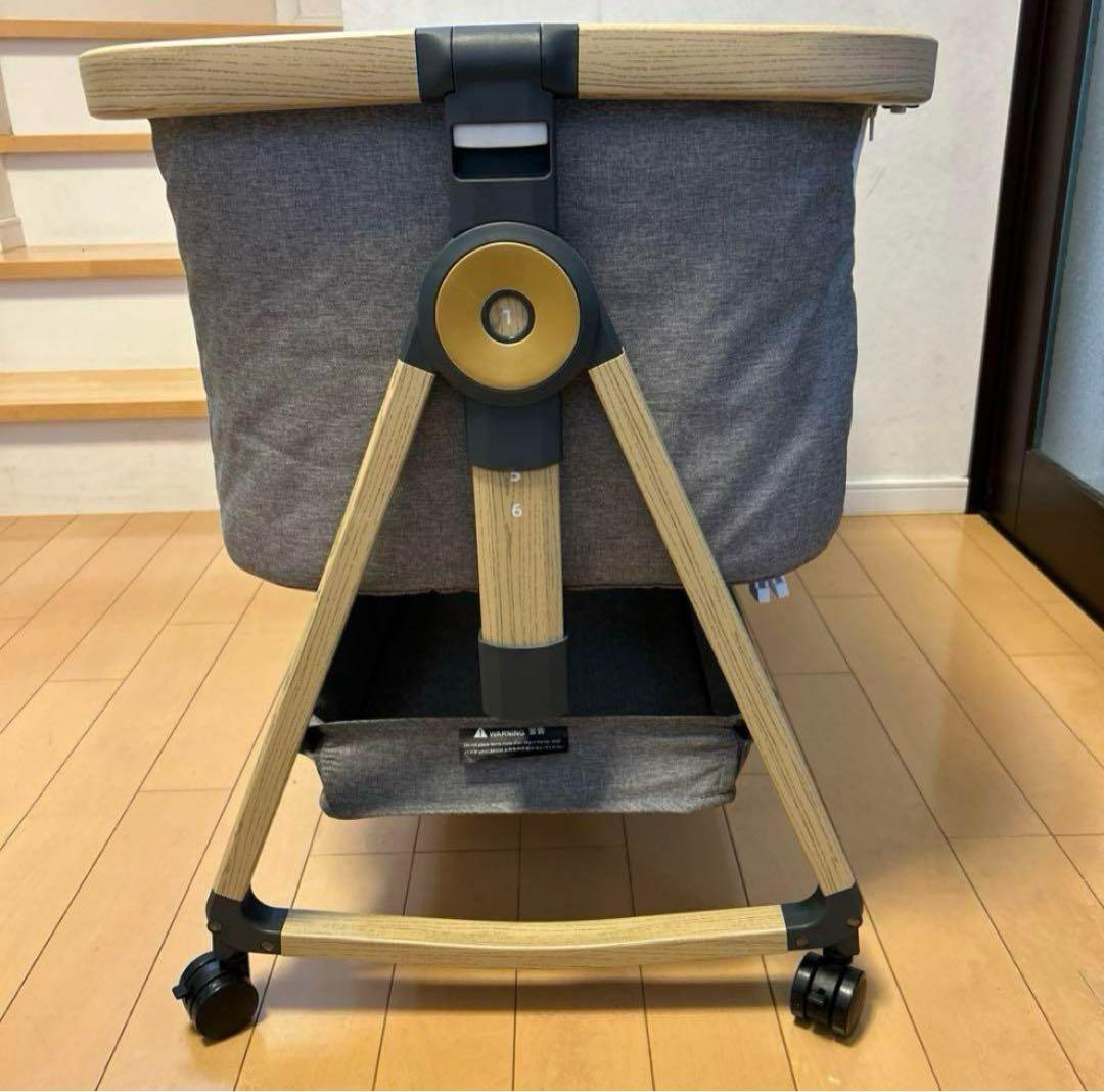 【付属品完備】HZDMJ 折りたたみ式 ベビーベッド