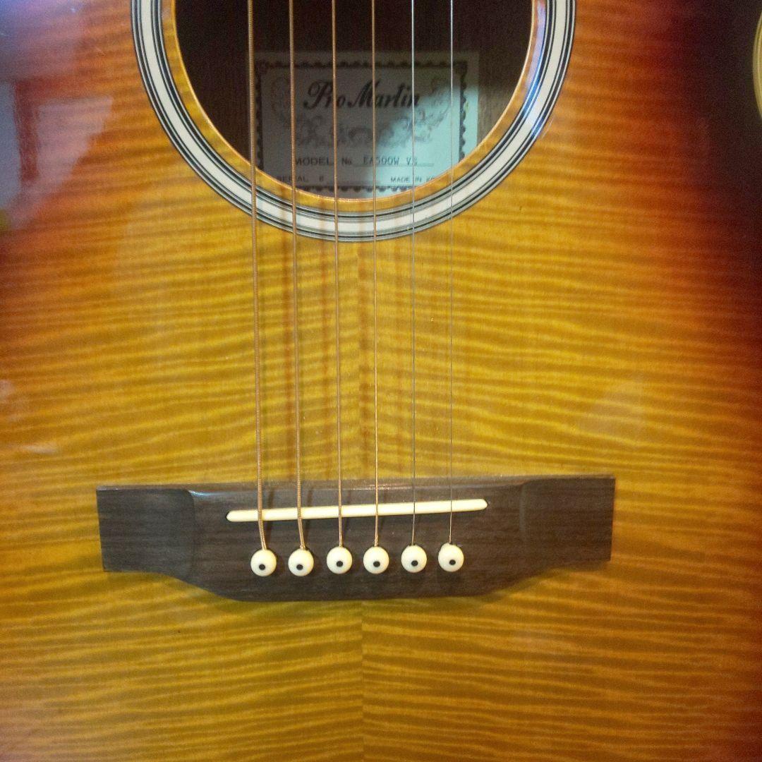 promartin ea500w vs エレアコ　ギター