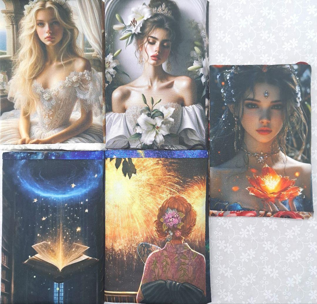 メモリー⑳ブックカバー、ポーチ、 スマホポーチ