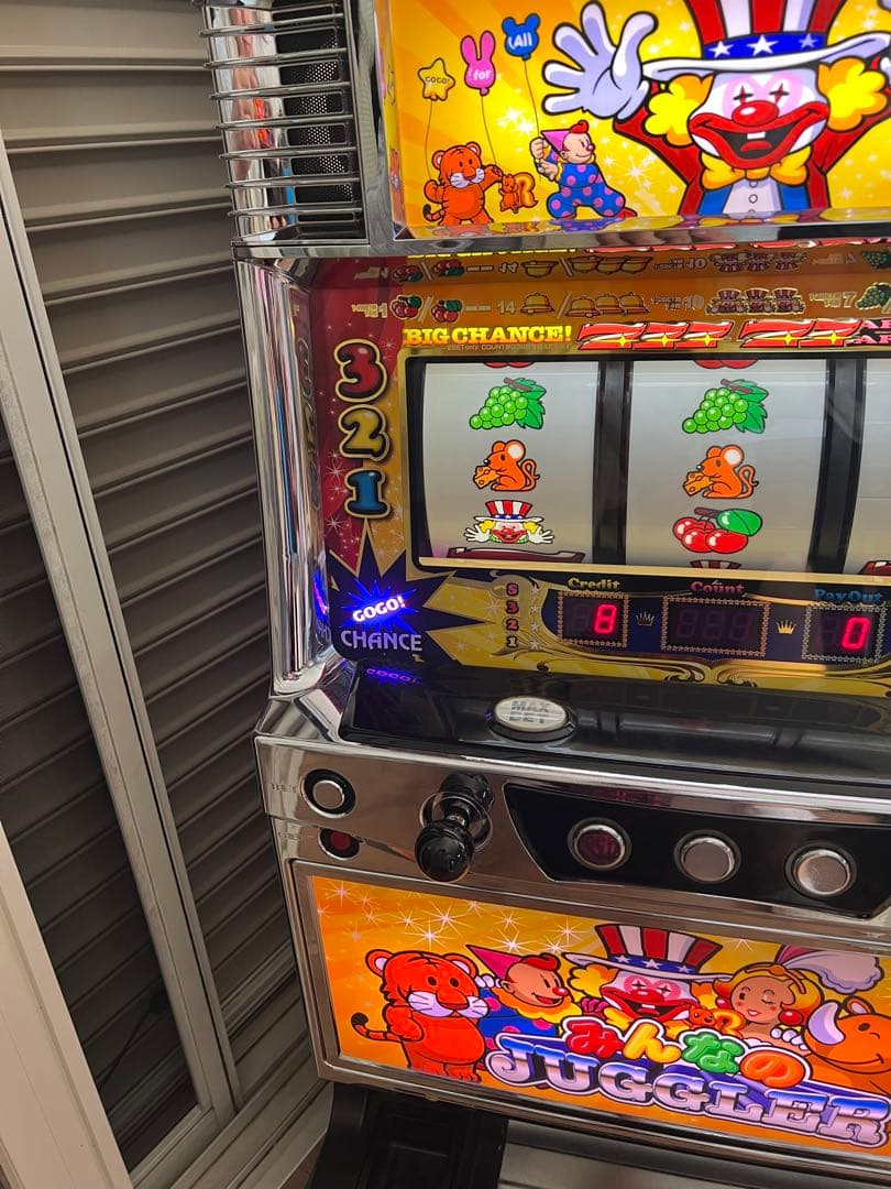 みんなのジャグラー 不要機　実機　ジャグラー