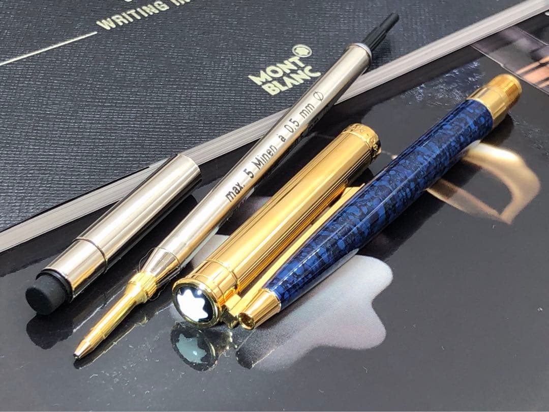 ⭐️幸運を引き寄せるラピス・デザイン⭐️モンブラン・ノブレス・ドゥエ⭐️未使用逸品⭐️