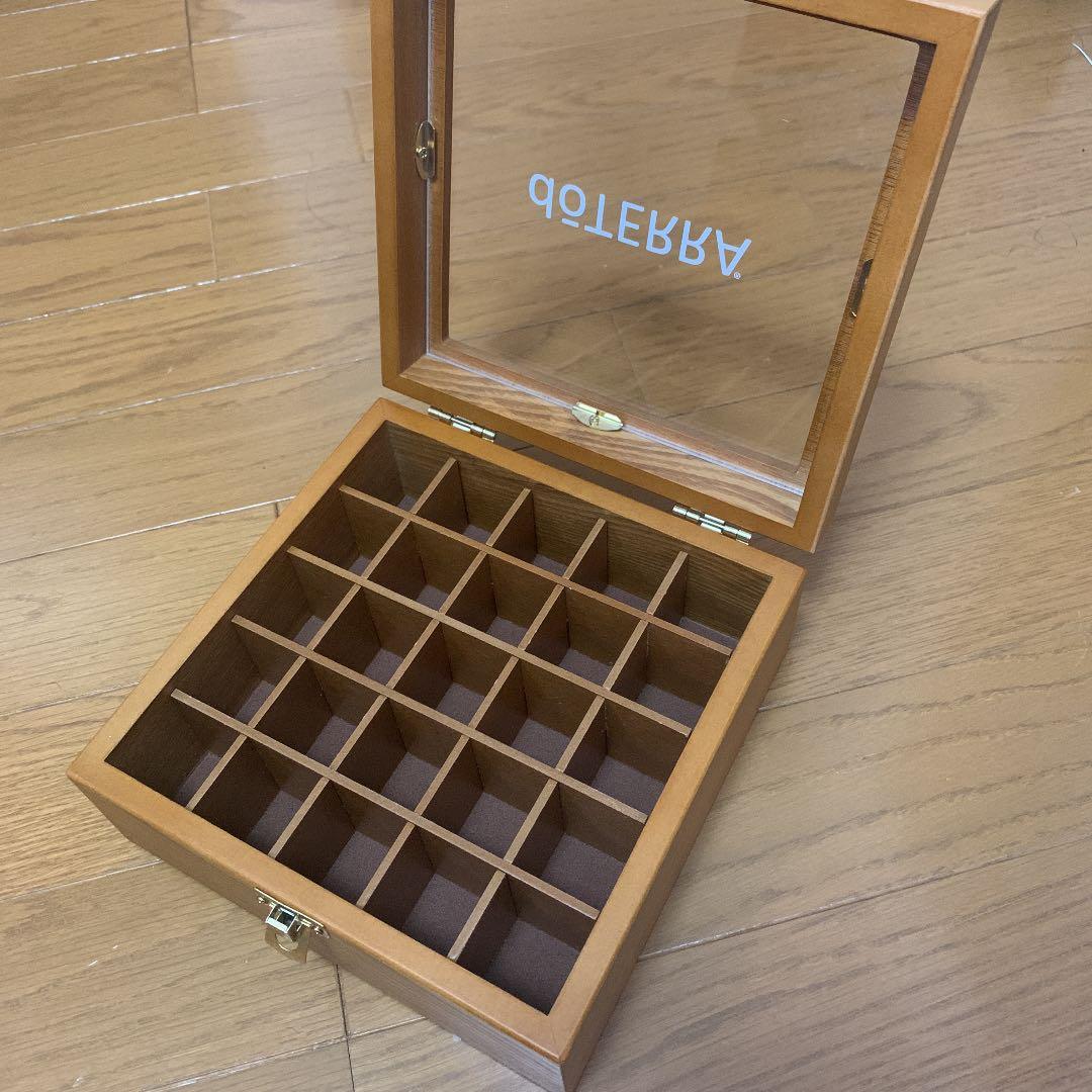 【オマケ付】doTERRA 木箱　アロマオイルBOX 新品未使用