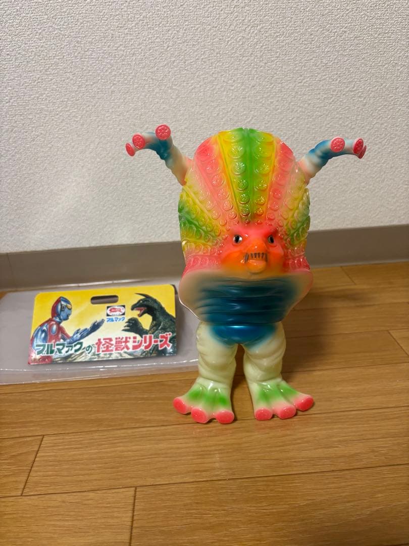 ブルマァク　ジャイアントタッコング　大ブルマァク展　ソフビ　蓄光