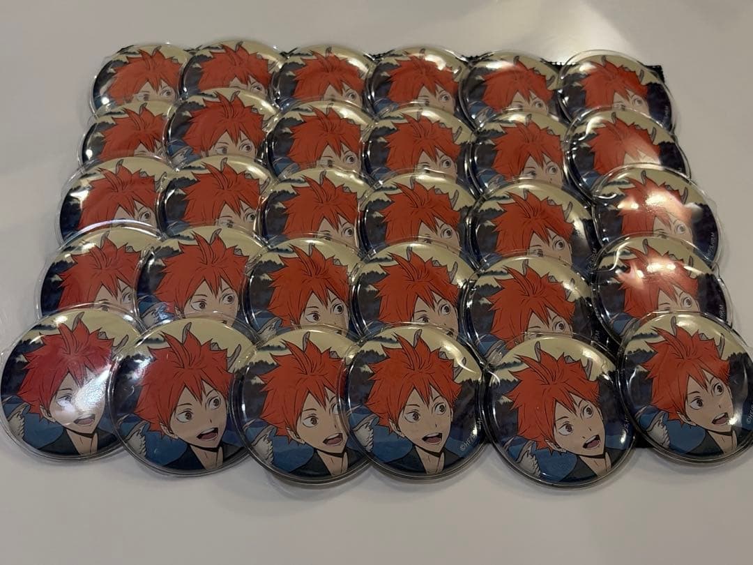 ハイキュー 日向翔陽 缶バッジ夏ノ陣 痛バ 缶バ