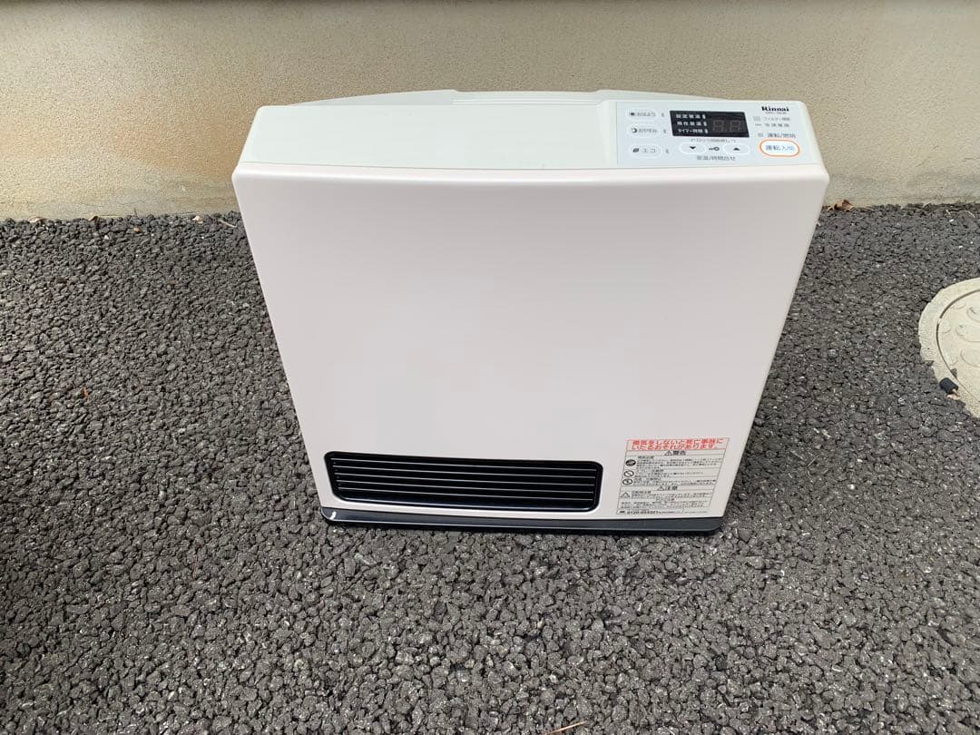 【値下げ相談可】未使用：ガスファンヒーター(プロパンガス用)M0023