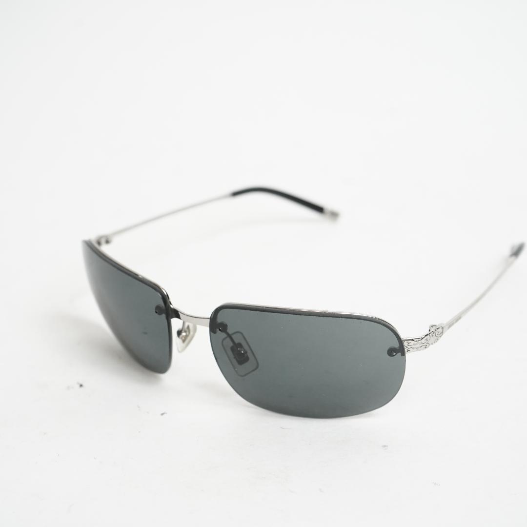 【美品】miumiu ミュウミュウ サングラス メガネ 度無し アイウェア