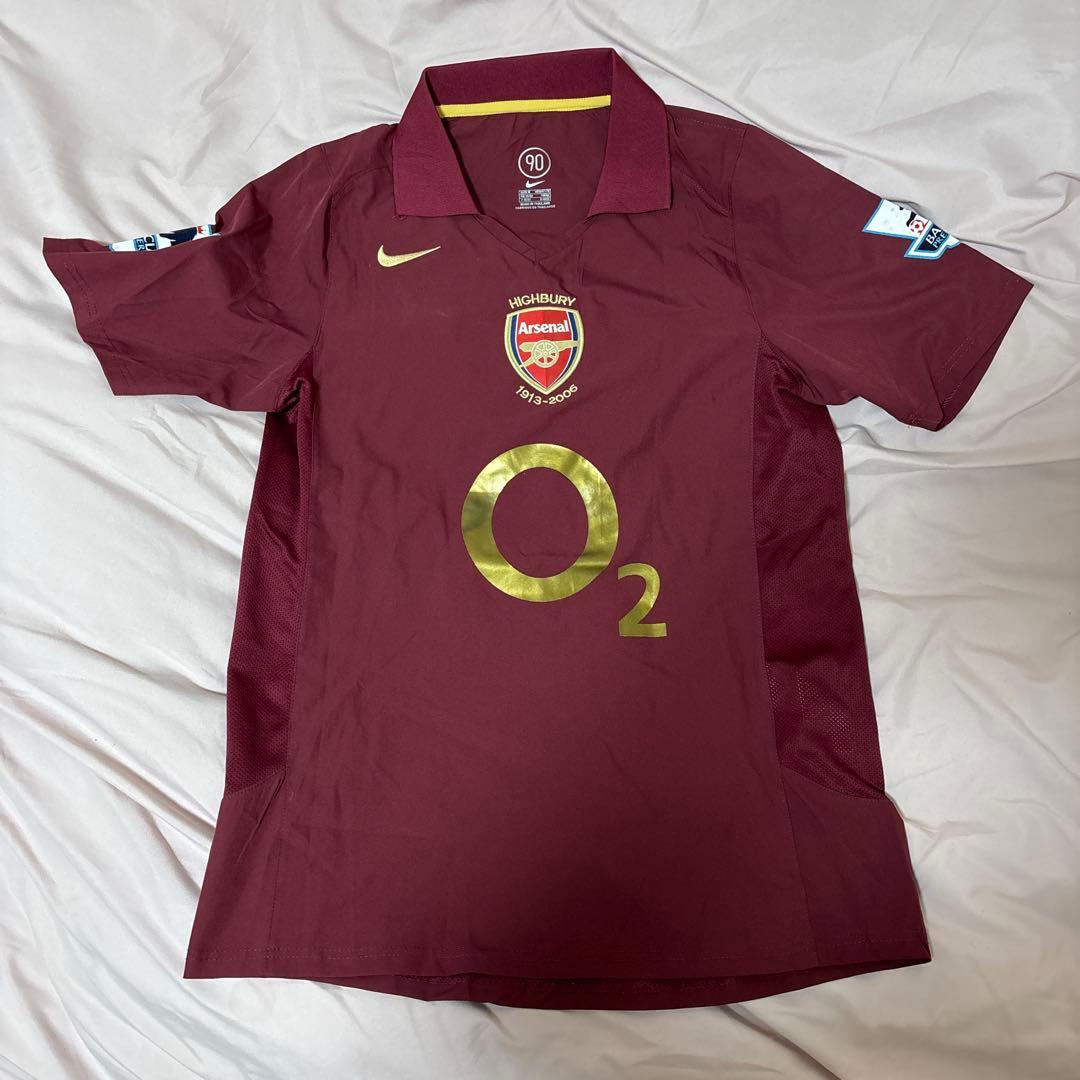 Arsenal アーセナル 05/06 ティエリアンリ ハイバリー ユニフォーム