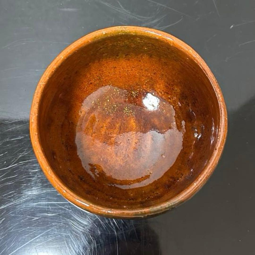 大樋焼飴茶碗　茶道具懐石鵬雲斎坐忘斎淡々斎即中斎而妙斎棗水指茶杓水屋茶碗釜