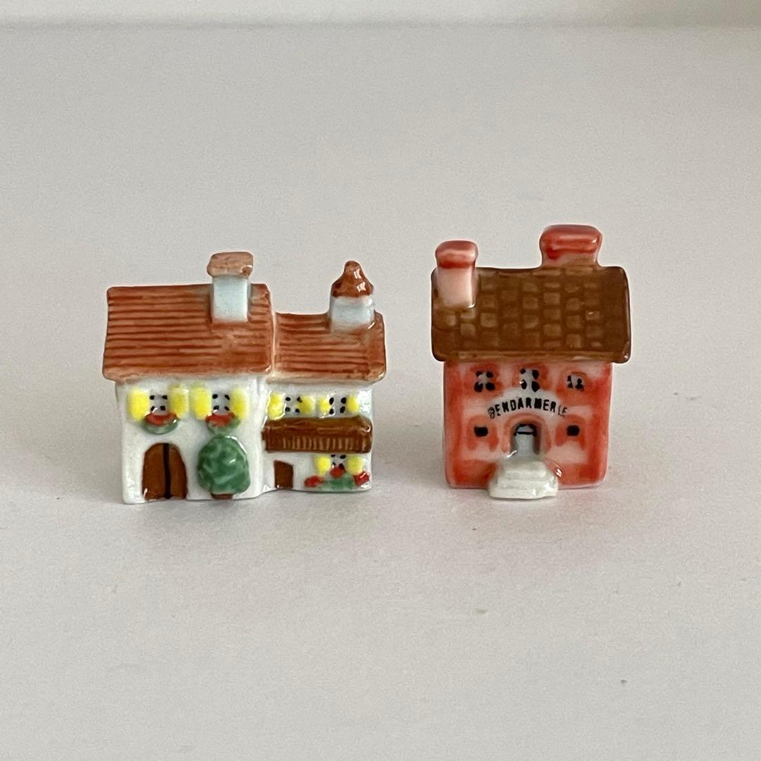 フランスの小さな村　希少品　美品　フェーブ　ヴィンテージ　フクロウとおまとめ