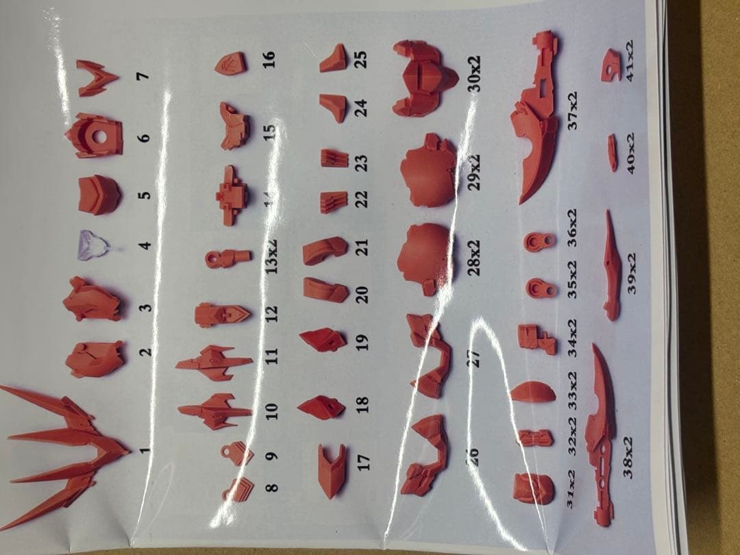 MGSD バルバトス　＆　バルバトスルプスレクス　ガレージキット　セット