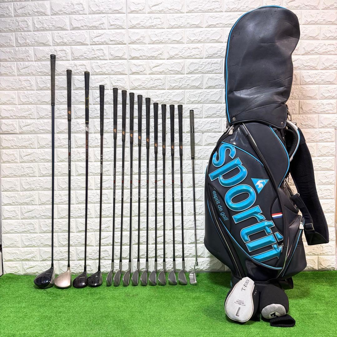 ゴルフセット　初心者応援　ゴルフセット　ラウンド仕様　打感良好　メンズ　右打ち