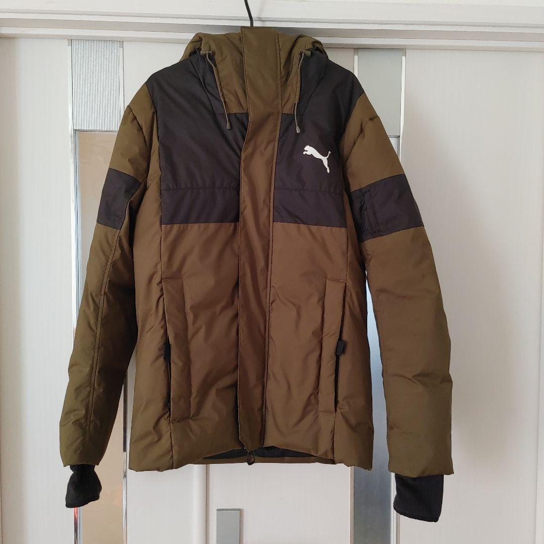Puma ダウンジャケット オリーブグリーン